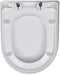 vidaXL - Toiletbril - soft-close - met - quick-release - ontwerp - zwart