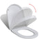 vidaXL - Toiletbril - soft-close - met - quick-release - ontwerp - zwart