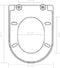 vidaXL - Toiletbril - soft-close - met - quick-release - ontwerp - zwart