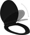 vidaXL - Toiletbril - soft-close - met - quick-release - ontwerp - zwart