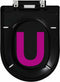 vidaXL - Toiletbril - soft-close - met - quick-release - ontwerp - zwart