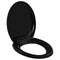 vidaXL - Toiletbril - soft-close - met - quick-release - ontwerp - zwart