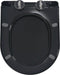 vidaXL - Toiletbril - soft-close - met - quick-release - ontwerp - zwart