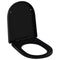 vidaXL - Toiletbril - soft-close - met - quick-release - ontwerp - zwart