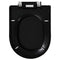 vidaXL - Toiletbril - soft-close - met - quick-release - ontwerp - zwart