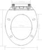 vidaXL - Toiletbril - soft-close - met - quick-release - ontwerp - zwart