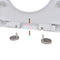 vidaXL - Toiletbril - soft-close - met - quick-release - ontwerp - vierkant - wit