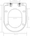 vidaXL - Toiletbril - soft-close - met - quick-release - ontwerp - zwart