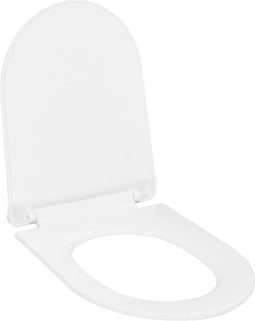 vidaXL - Toiletbril - soft-close - met - quick-release - ontwerp - wit