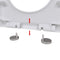 vidaXL - Toiletbril - soft-close - met - quick-release - ontwerp - wit