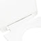 vidaXL - Toiletbril - soft-close - met - quick-release - ontwerp - wit