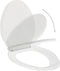 vidaXL - Toiletbril - soft-close - met - quick-release - ontwerp - wit
