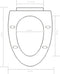 vidaXL - Toiletbril - soft-close - met - quick-release - ontwerp - wit