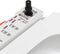 vidaXL - Toiletbril - soft-close - met - quick-release - ontwerp - wit