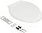 vidaXL - Toiletbril - soft-close - met - quick-release - ontwerp - wit