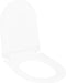 vidaXL - Toiletbril - soft-close - met - quick-release - ontwerp - wit
