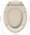 vidaXL - Toiletbril - soft-close - ovaal - abrikooskleurig