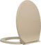 vidaXL - Toiletbril - soft-close - ovaal - beige