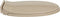 vidaXL - Toiletbril - soft-close - ovaal - beige