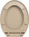 vidaXL - Toiletbril - soft-close - ovaal - beige