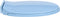 vidaXL - Toiletbril - soft-close - ovaal - blauw
