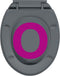 vidaXL - Toiletbril - soft-close - ovaal - grijs