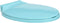 vidaXL - Toiletbril - soft-close - ovaal - groen