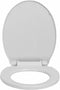 vidaXL - Toiletbril - soft-close - ovaal - lichtgrijs