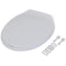 vidaXL - Toiletbril - soft-close - ovaal - wit