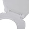 vidaXL - Toiletbril - soft-close - ovaal - wit