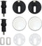 vidaXL - Toiletbril - soft-close - simpel - ontwerp - MDF - zwart