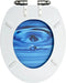 vidaXL - Toiletbril - soft-close - simpel - ontwerp - MDF - zwart