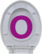 vidaXL - Toiletbril - soft-close - vierkant - wit