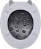 vidaXL - Toiletbril - van - MDF - met - waterdruppel - dessin