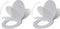 vidaXL - Toiletbrillen - met - soft-close - deksels - 2 - st - kunststof - wit