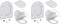 vidaXL - Toiletbrillen - met - soft-close - deksels - 2 - st - kunststof - wit