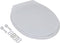vidaXL - Toiletbrillen - met - soft-close - deksels - 2 - st - kunststof - wit