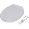 vidaXL - Toiletbrillen - met - soft-close - deksels - 2 - st - kunststof - wit