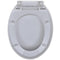 vidaXL - Toiletbrillen - met - soft-close - deksels - 2 - st - kunststof - wit