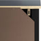 vidaXL - Toiletmeubel - BERG - 60x27x164,5 - cm - massief - hout - zwart