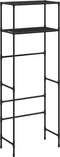 vidaXL - Toiletrek - 2-laags - 53,5x28x143 - cm - ijzer - grijs