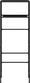 vidaXL - Toiletrek - 2-laags - 53,5x28x143 - cm - ijzer - grijs