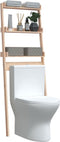 vidaXL - Toiletrek - 63,5x32x179 - cm - massief - grenenhout