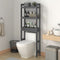 vidaXL - Toiletrek - 63x26x171 - cm - massief - grenenhout