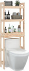 vidaXL - Toiletrek - 63x26x171 - cm - massief - grenenhout