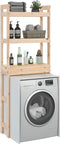 vidaXL - Toiletrek - 63x26x171 - cm - massief - grenenhout