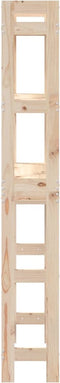 vidaXL - Toiletrek - 63x26x171 - cm - massief - grenenhout