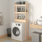 vidaXL - Toiletrek - 63x26x171 - cm - massief - grenenhout