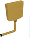 vidaXL - Toiletstortbak - met - watertoevoer - onderin - 3/6 - L - zwart