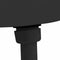 vidaXL - Toiletstortbak - met - watertoevoer - onderin - 3/6 - L - zwart